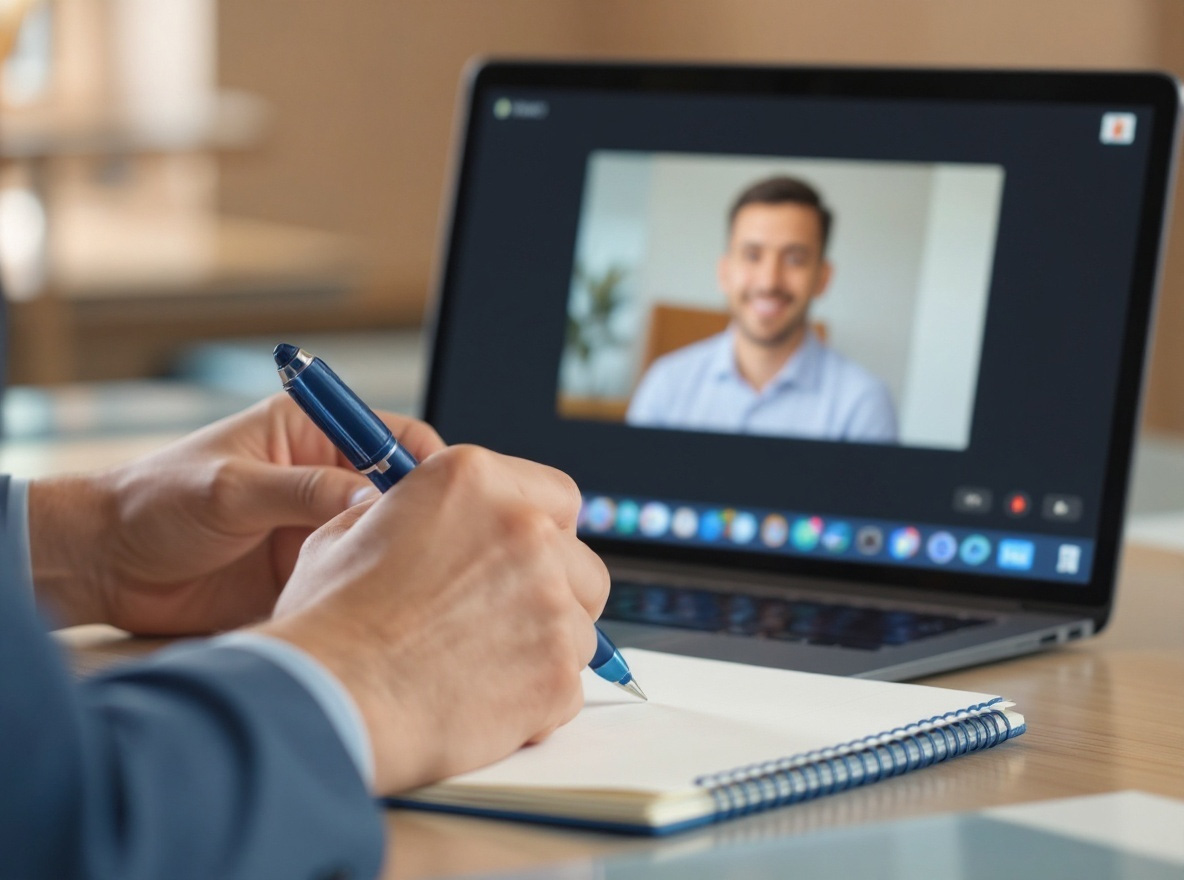 Digital nomad workspace